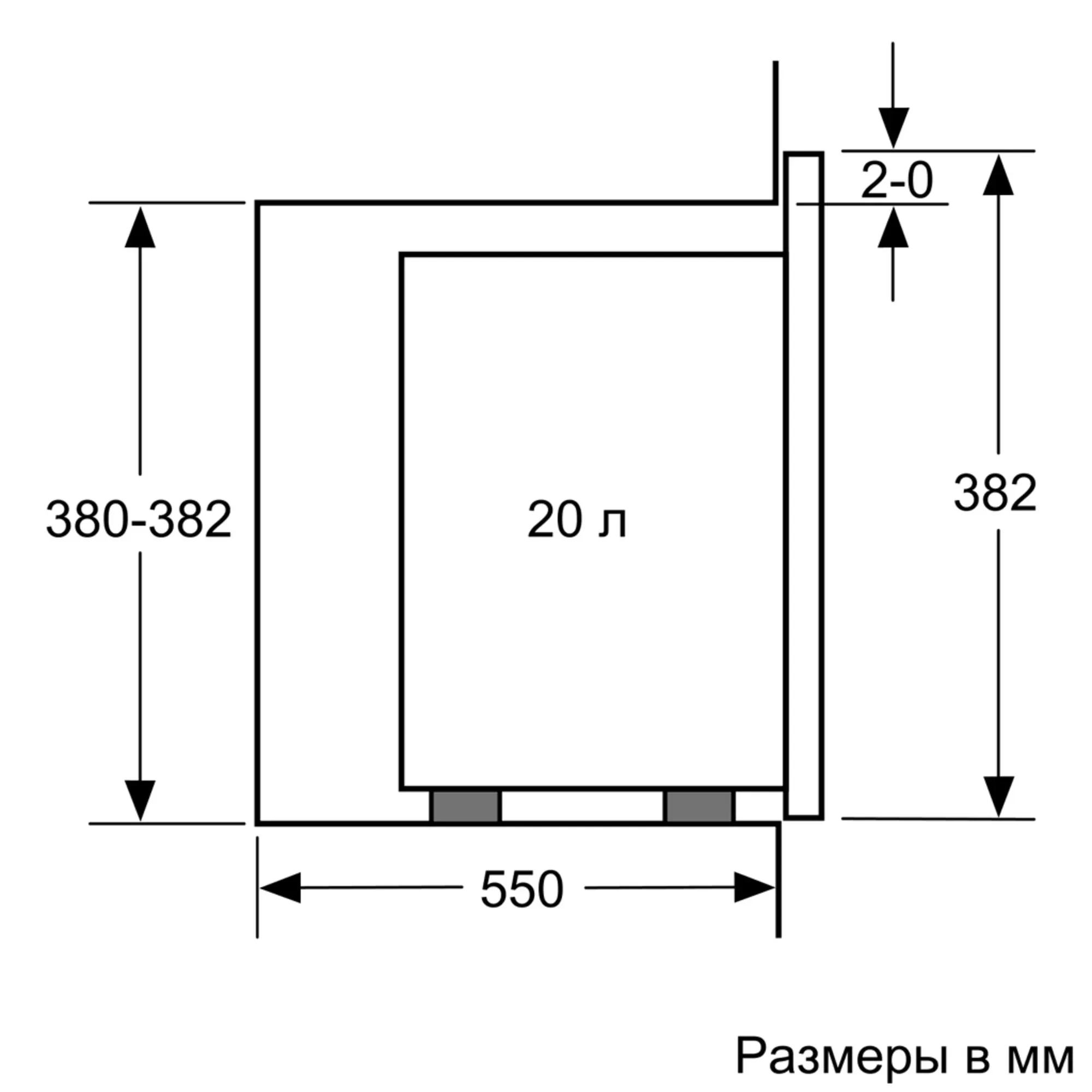 Товар Встраиваемая микроволновая печь Bosch BFL524MS0 VSK1913890