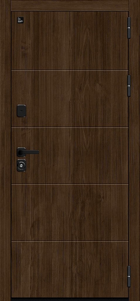 Дверь Глори/SBlack Pecan/Cappuccino Melinga BR6386