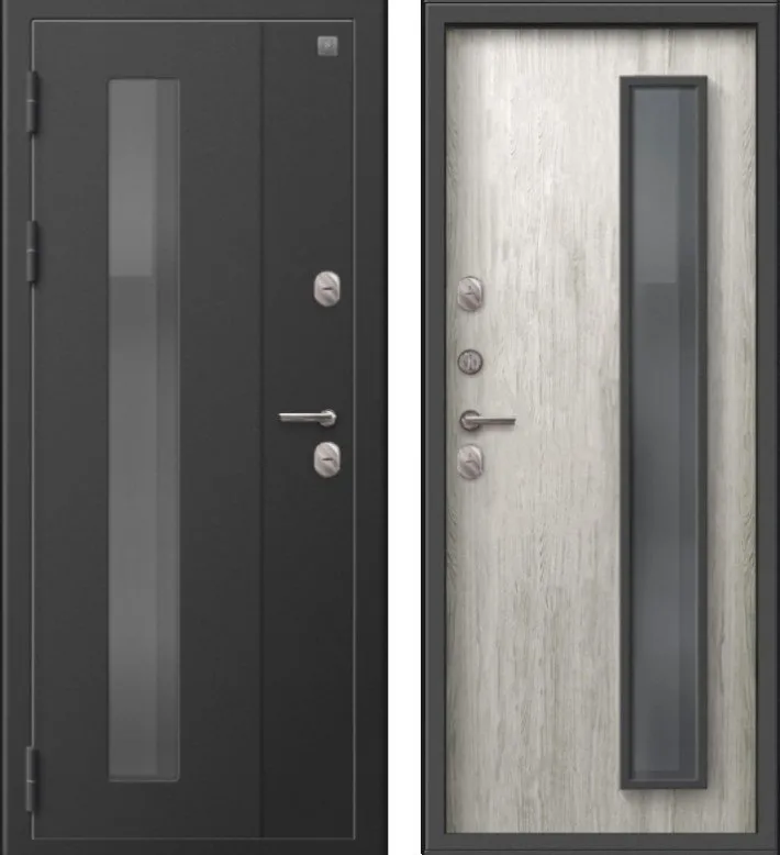 Дверь Термо-800 Пепельный Муар - Полярный дуб DIS007360