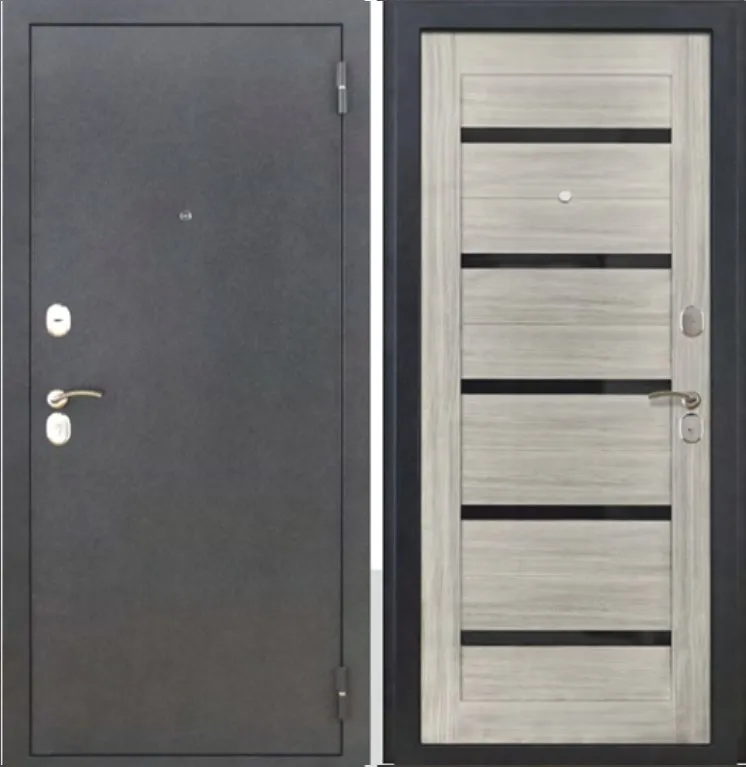 Дверь  MXD Хит царга антик серебро / грей DIS006655