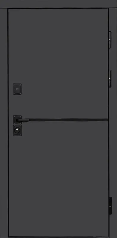 Товар Дверь Термо-Доор Тренд Графит(черная фурнитура) (квартира) DIS007545