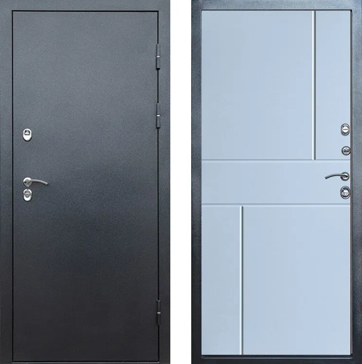 Фото Дверь Термо Доор Сибирь Термо АНТИК СЕРЕБРО DIS006281